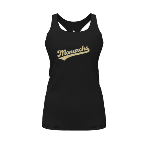 [FT0TRBBK-FYS-LOGO1] Decker Racerback Tank Top (Female Youth S, Black, Logo 1)