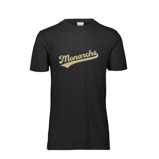 [FTSCUBBK-YS-LOGO1] Decker Youth Tri-Blend T-Shirt - Short Sleeve (Youth S, Black, Logo 1)