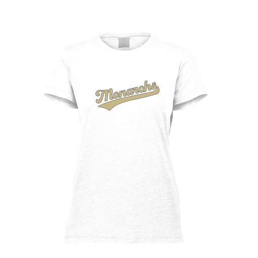 [FTSCUBWH-FAXS-LOGO1] Decker Women's Tri-Blend T-Shirt - Short Sleeve (Female Adult XS, White, Logo 1)
