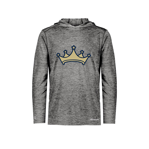 [FOLHCGBK-AS-LOGO2] Decker Men's Charge Hoodie (Adult S, Black, Logo 2)